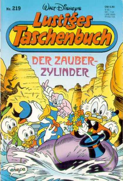 Lustiges Taschenbuch 221 - Donald Duck - German - Walt Disney - Adventure - Boat