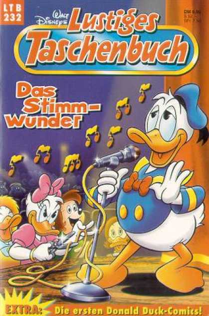 Lustiges Taschenbuch 234 - German Language - Disney - Donald Duck - Das Stimm-wunder - Singing