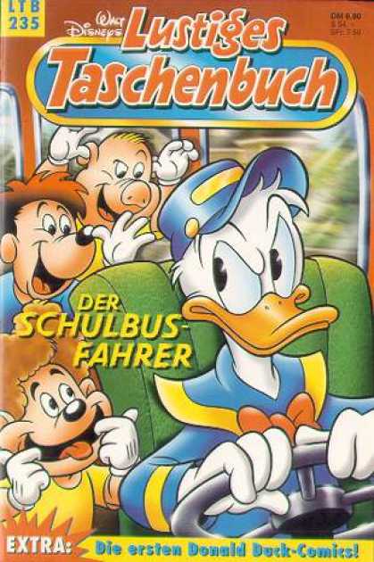 Lustiges Taschenbuch 237 - The Unhappy Duck - Donald Drives The Bus - Dont Mess With Donald - I Hate Public Transportation - Messing With Donald