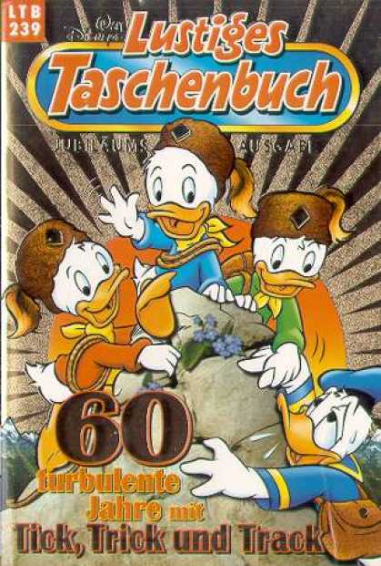 Lustiges Taschenbuch 241 - Ltb 239 - Walt Disney - Tick Trick Und Track - Turbulente Jahre - Donald Duck