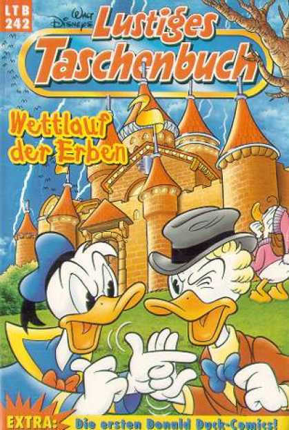 Lustiges Taschenbuch 244 - Lustiges - Taschenbuch - Walt Disney - Wettlauf Der Erben - Castle