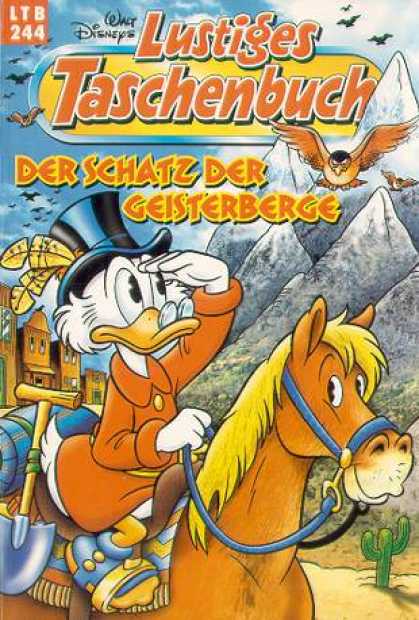 Lustiges Taschenbuch 246 - Walt Disney - Horse - Duck - Mountain - Birds