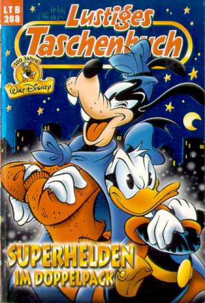Lustiges Taschenbuch 290 - Goofy - Donald Duck - Stars - Buildings - Superhelden Im Doppelpack