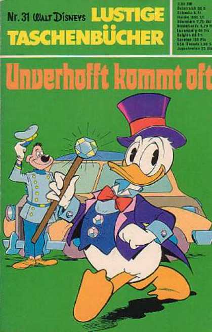 Lustiges Taschenbuch 31 - Disney - Donald Duck - Walking Cane - Diamonds - Chaffuer