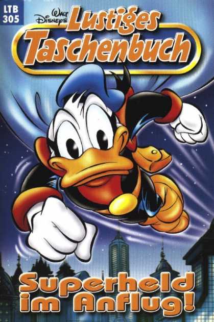 Lustiges Taschenbuch 327 - Walt Disney - Duck - Superheld Im Anflug - City - Night
