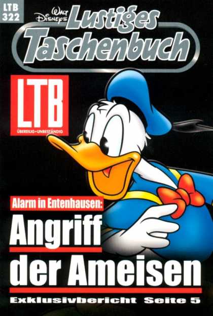 Lustiges Taschenbuch 344 - Donald Duck - Alarm In Entenhausen - Walt Disney - Angriff Der Ameisen - Bow Tie