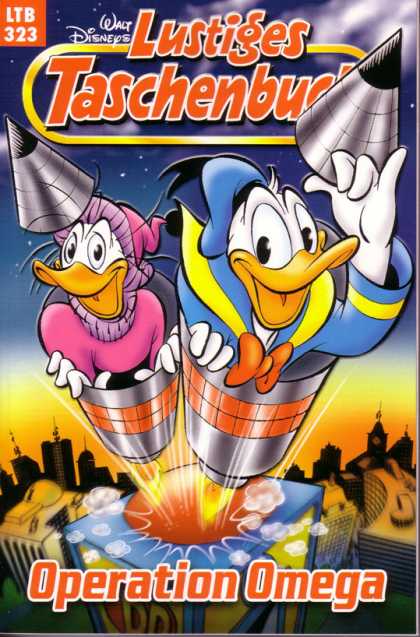 Lustiges Taschenbuch 345 - Walt Disney - Donald Duck - Operation Omega - Rocket - Fly