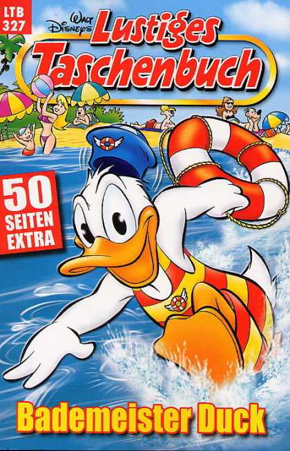 Lustiges Taschenbuch 349 - Donald Duck - Beach - Beach Ball - Life Preserver - Ocean