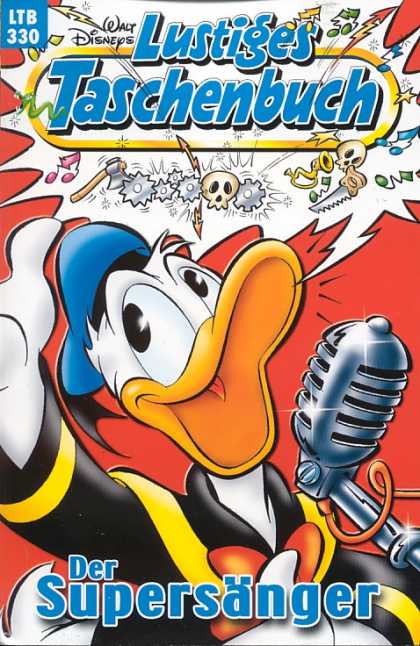 Lustiges Taschenbuch 352 - Singer - Microphone - Donald Duck - Saw - Music Notes