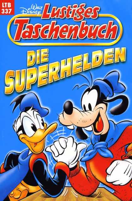Lustiges Taschenbuch 359 - Donald Duck - Goofy - Arm Wrestling - Die Superhelden - Table