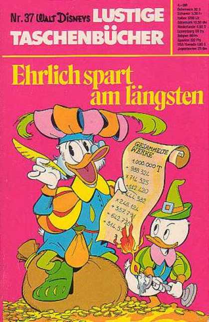 Lustiges Taschenbuch 37 - Donalds Gourmet - Ehrlich Spart - The Big List - Treasure Hunt - Uncle Donald