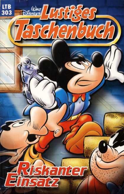Lustiges Taschenbuch 373 - Mickey Mouse - Gun - Bow Tie - Point - Stairs