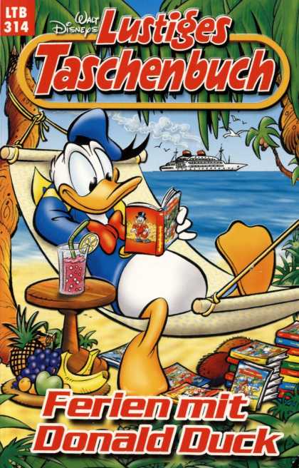 Lustiges Taschenbuch 386 - German - Donald Duck - Island - Uncle Scrooge - Ocean