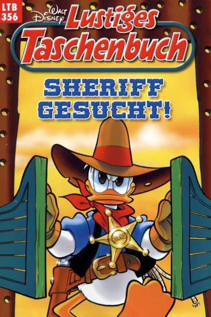 Lustiges Taschenbuch 398 - Sheriff - Donald Duck - Swinging Doors - Hat - Holster