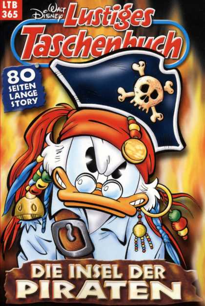 Lustiges Taschenbuch 407 - Duck - Pirate - Skull - Bones - Hat