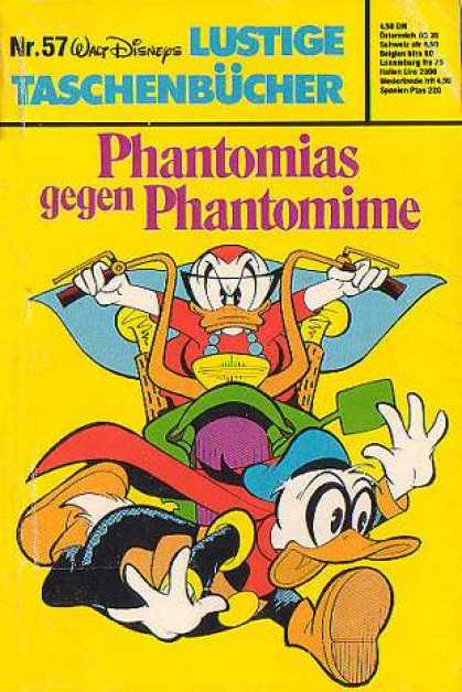 Lustiges Taschenbuch 57 - Walt Disney - Phantomias Gegen Phantomime - Ducks - Costumes - Byke