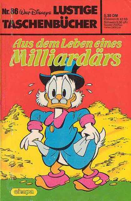 Lustiges Taschenbuch 86 - Donald Duck - Walt Disney - Grandma Duck - Gold Coins - Aus Dem Leben Eines Milliardars