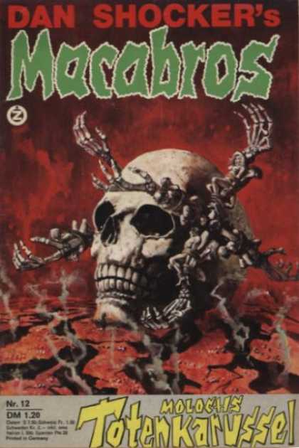 Macabros - Molochs Totenkarussel - Dan Shocker - Skull - Skeleton - Totenkarusse - Ground