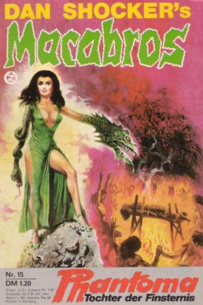 Macabros - Phantoma - Tochter der Finsternis - Dan Shocker - Woman - Cleavage - Babe - Phantoma