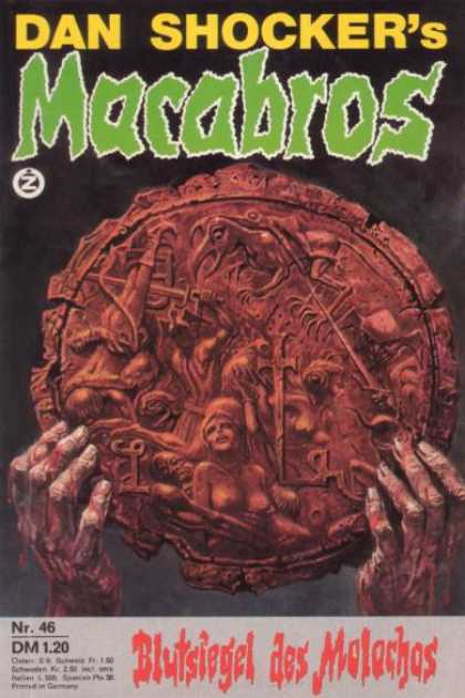 Macabros - Blutsiegel des Molochos - Dan Shocker - Hands - Blutsiegel Des Molochas - Blood - Coin