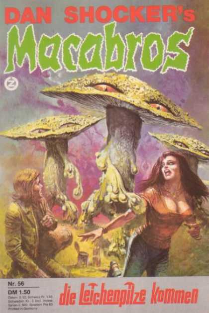 Macabros - Die Leichenpilze kommen - Mushroom - Dan Shocker - Running Woman - Evil Plants - Fungi