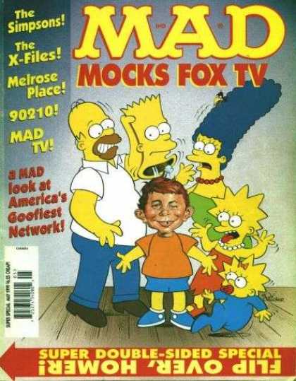 Mad Special 137 - Simpsons - Family - Funny - Heads - Crazy
