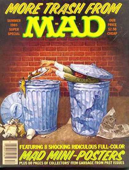 Mad Special 51 - Dumpster - Man - Banna - Bricks - Alley