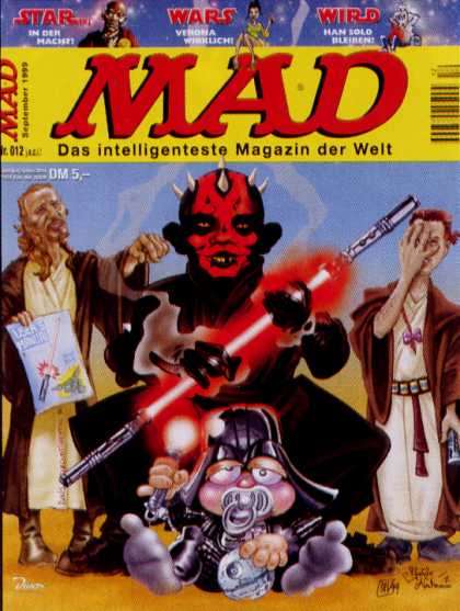 Mad Star Wars Covers - Baby Vader in German Mad