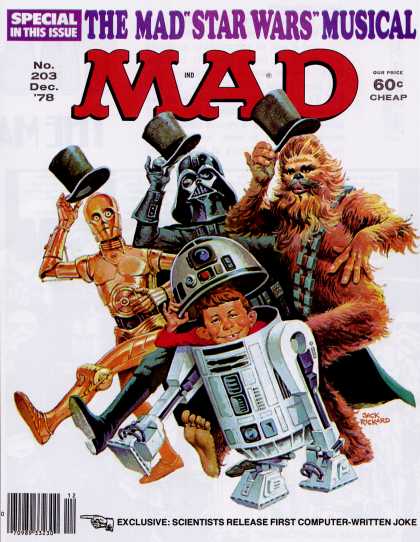 Mad Star Wars Covers - Mad #203 (Dec. 1978)