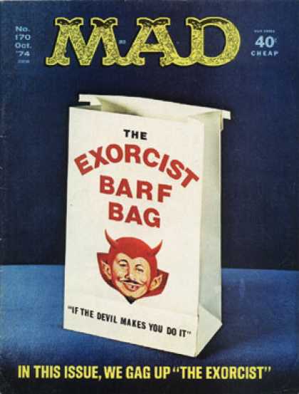 Mad 170 - Barf Bag
