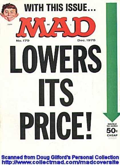 Mad 179 - Price