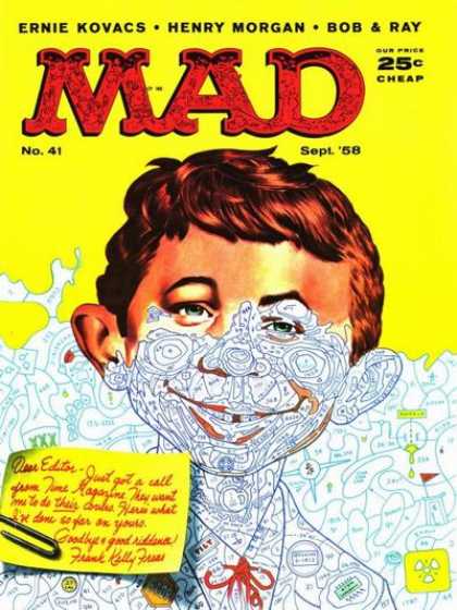Mad 41 - Ernie Kovacs - Henry Morgan - Bob U0026 Ray - Gap Teeth - Red Headed Boy