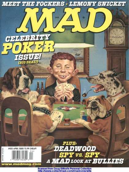 Mad 452 - Poker - Lemony Snicket - Celebrity - Dogs - Spy