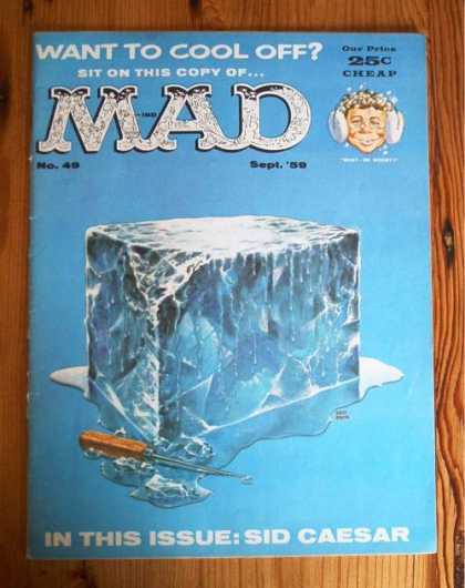 Mad 49 - Ice - Block Ice - Ice Pick - Cheap - Melting