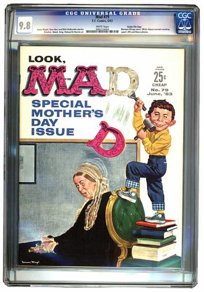 Mad 79 - Cheap - June 63 - Falling Letter - Books - Hammer
