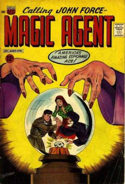 Magic Agent 2 - John Force - Approved By The Comics Code - March-april - Americas Amazing Espionage Ace - Ball