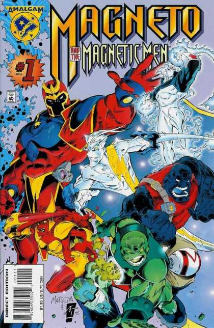 Magneto and the Magnetic Men 1 - 1 - Amalgam - Unhuman - Special Powers - Comics