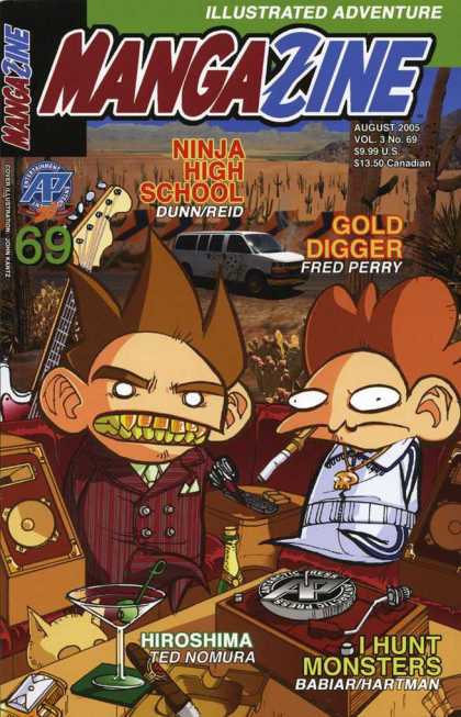 Mangazine 3 69 - Ninja - Adventure - Gold Digger - 69 - Monsters