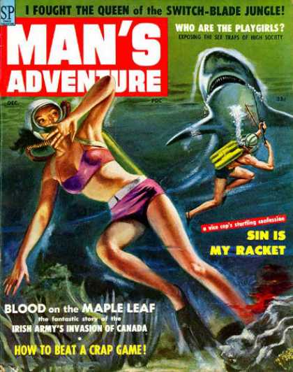 Man's Adventure - 12/1958