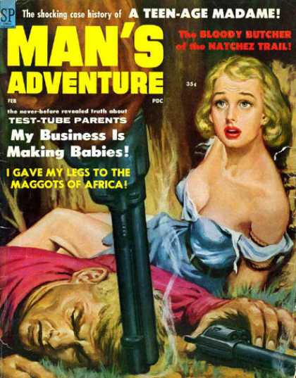 Man's Adventure - 2/1959