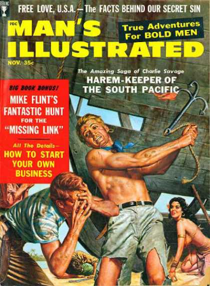 Man's Illustrated - 11/1958