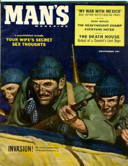 Man's Magazine - 11/1958