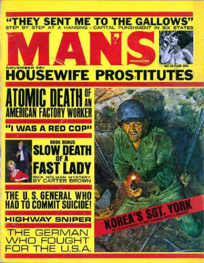 Man's Magazine - 11/1965