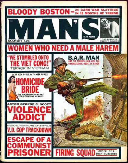 Man's Magazine - 3/1966