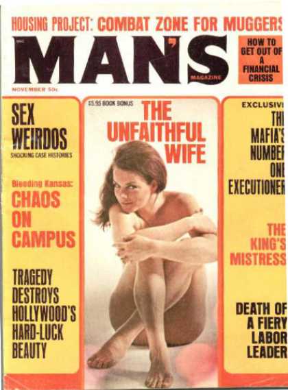 Man's Magazine - 11/1970