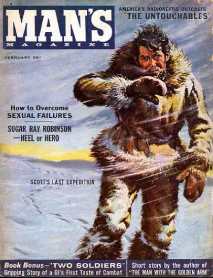 Man's Magazine - 2/1958