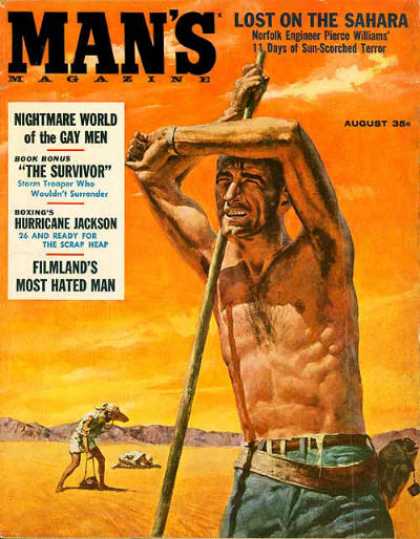 Man's Magazine - 8/1958