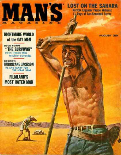 Man's Magazine - 8/1958