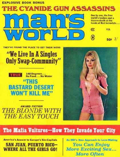 Man's World - 2/1970