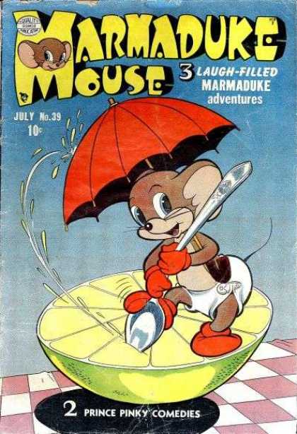 Marmaduke Mouse 39 - Laugh-filled - Adventures - Lemon - Umbrella - Spoon